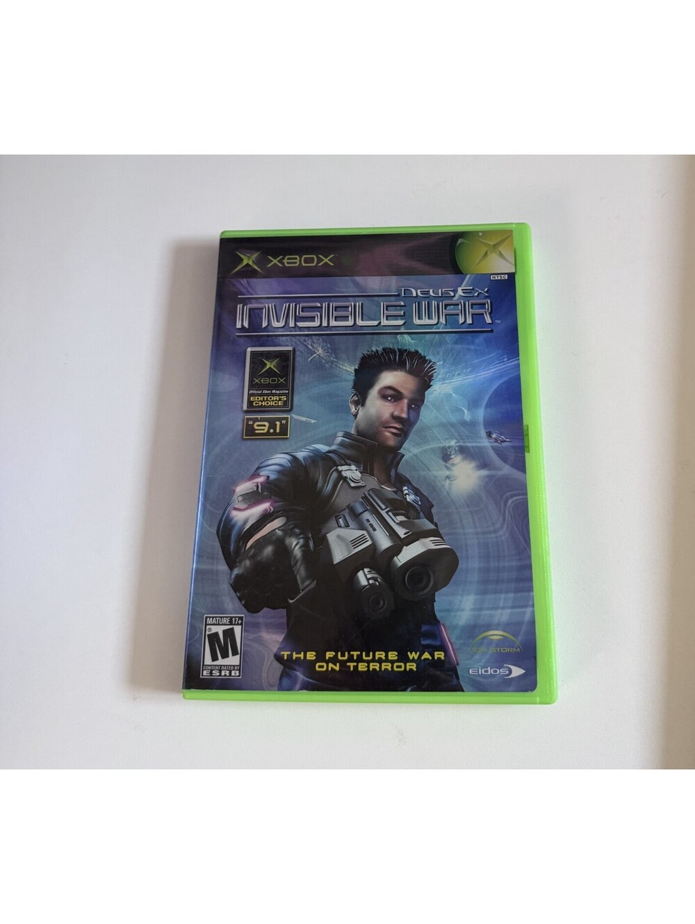 Deus Ex Invisible War Original Xbox Video Game Disc + Case Tested